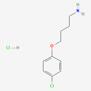 4-(4-Chlorophenoxy)butan-1-amine hydrochloride - 1052076-92-2