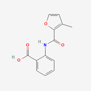 2-[(3-Methylfuran-2-carbonyl)amino]benzoic acid - 424809-74-5