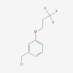 1-(Chloromethyl)-3-(3,3,3-trifluoropropoxy)benzene - 1339909-78-2