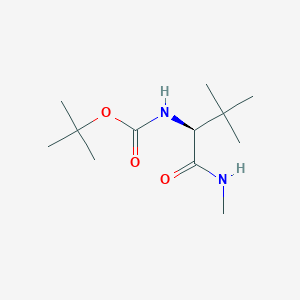 (S)-Tert-Butyl (3,3-dimethyl-1-(methylamino)-1-oxobutan-2-yl)carbamate - 200865-04-9