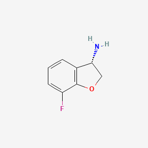 (S)-7-Fluoro-2,3-dihydrobenzofuran-3-amine - 1228570-77-1