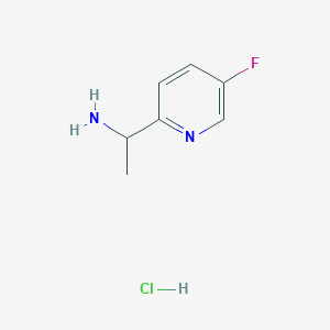 1-(5-Fluoropyridin-2-yl)ethanamine hydrochloride - 1065267-33-5