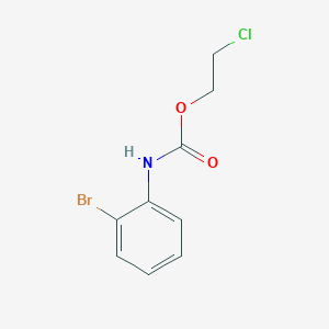 2-chloroethyl N-(2-bromophenyl)carbamate - 99548-44-4