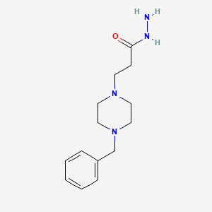 3-(4-Benzylpiperazin-1-yl)propanehydrazide - 540760-60-9