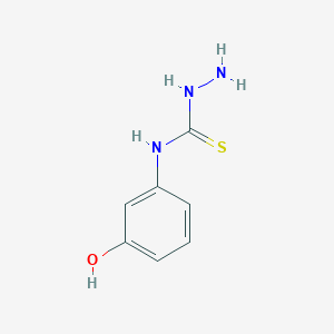 N-(3-hydroxyphenyl)hydrazinecarbothioamide - 68372-09-8