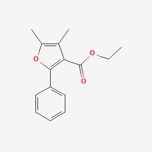 Ethyl 4,5-dimethyl-2-phenylfuran-3-carboxylate - 600158-11-0