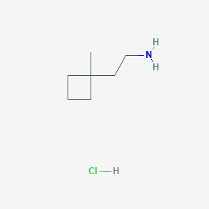 2-(1-Methylcyclobutyl)ethan-1-amine hydrochloride - 1314904-62-5