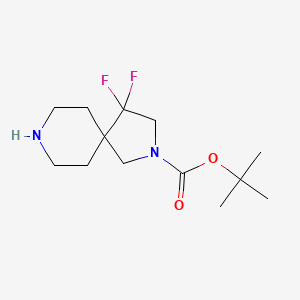 tert-Butyl 4,4-difluoro-2,8-diazaspiro[4.5]decane-2-carboxylate - 1263180-19-3
