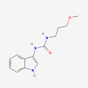 1-(1H-indol-3-yl)-3-(3-methoxypropyl)urea - 899965-02-7
