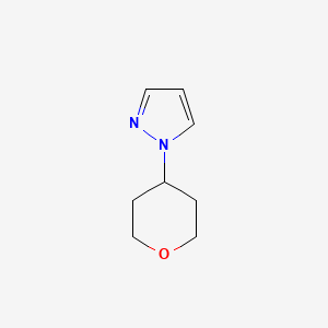 1-(tetrahydro-2H-pyran-4-yl)-1H-pyrazole - 1342268-71-6