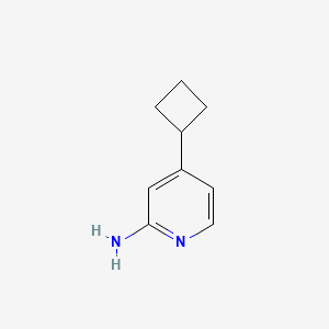 4-Cyclobutylpyridin-2-amine - 1159816-08-6