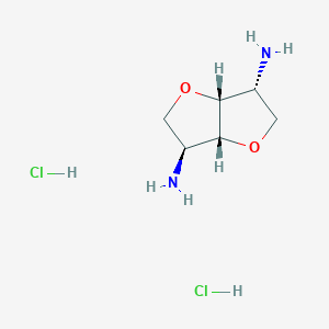 (3R,3AR,6S,6aR)-hexahydrofuro[3,2-b]furan-3,6-diamine dihydrochloride - 92418-32-1