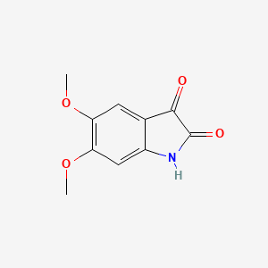 5,6-dimethoxy-2,3-dihydro-1H-indole-2,3-dione - 4722-81-0