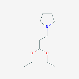 1-(3,3-Diethoxypropyl)pyrrolidine - 24299-78-3