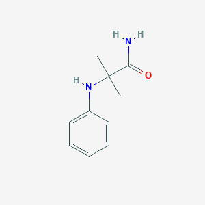 2-Methyl-2-(phenylamino)propanamide - 70441-27-9
