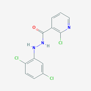 2-chloro-N'-(2,5-dichlorophenyl)nicotinohydrazide - 477864-50-9