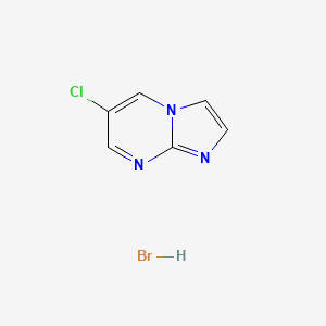 6-Chloroimidazo[1,2-a]pyrimidine hydrobromide - 2198795-14-9