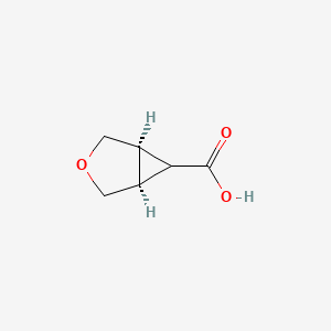 (1R,5S,6s)-3-Oxabicyclo[3.1.0]hexane-6-carboxylic acid - 55685-58-0