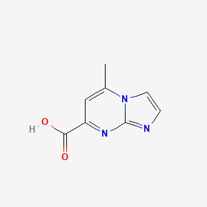 5-Methylimidazo[1,2-a]pyrimidine-7-carboxylic acid - 1030017-70-9
