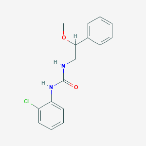 1-(2-Chlorophenyl)-3-(2-methoxy-2-(o-tolyl)ethyl)urea - 1797893-19-6