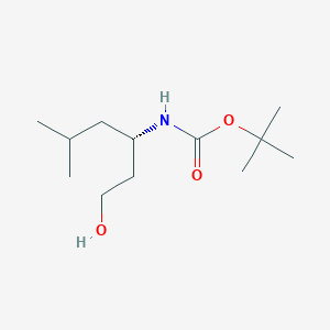 Boc-(S)-3-amino-5-methylhexan-1-ol - 230637-48-6