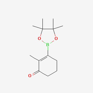 2-methyl-3-(4,4,5,5-tetramethyl-1,3,2-dioxaborolan-2-yl)cyclohex-2-en-1-one - 497959-44-1