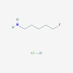 5-Fluoropentan-1-amine hydrochloride - 1445406-59-6
