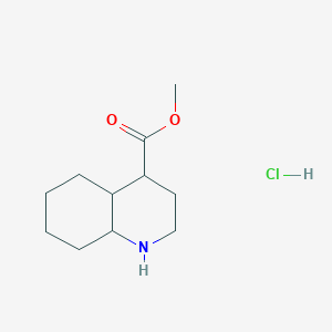 Methyl decahydroquinoline-4-carboxylate hydrochloride - 1955547-71-3