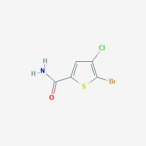 5-Bromo-4-chlorothiophene-2-carboxamide - 2344686-05-9