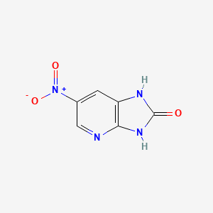 6-Nitro-1,3-dihydro-2h-imidazo[4,5-b]pyridin-2-one - 1388050-64-3