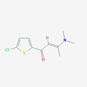 1-(5-Chlorothiophen-2-yl)-3-(dimethylamino)but-2-en-1-one - 860788-50-7