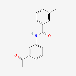 N-(3-acetylphenyl)-3-methylbenzamide - 315669-99-9