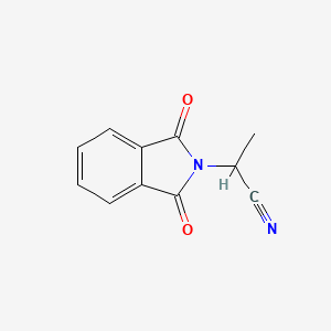2-(1,3-dioxo-2,3-dihydro-1H-isoindol-2-yl)propanenitrile - 91135-57-8
