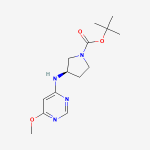 (R)-tert-Butyl 3-((6-methoxypyrimidin-4-yl)amino)pyrrolidine-1-carboxylate - 1354011-13-4