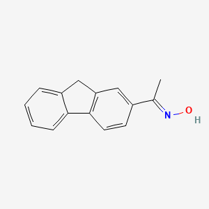 (1E)-1-(9H-fluoren-2-yl)ethanone oxime - 110827-07-1
