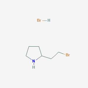 2-(2-Bromoethyl)pyrrolidine hydrobromide - 74814-50-9