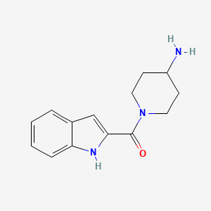(4-aminopiperidin-1-yl)(1H-indol-2-yl)methanone - 1153131-79-3