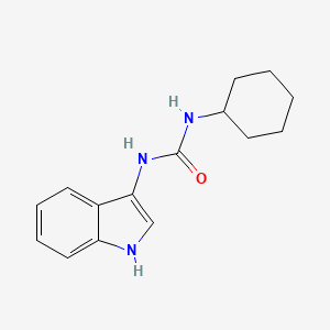 1-cyclohexyl-3-(1H-indol-3-yl)urea - 941878-98-4