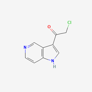 2-chloro-1-{1H-pyrrolo[3,2-c]pyridin-3-yl}ethan-1-one - 1599634-01-1