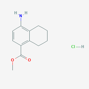 Methyl 4-amino-5,6,7,8-tetrahydronaphthalene-1-carboxylate hydrochloride - 2229437-49-2