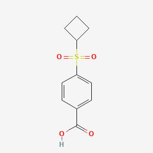 4-(Cyclobutanesulfonyl)benzoic acid - 1599127-67-9