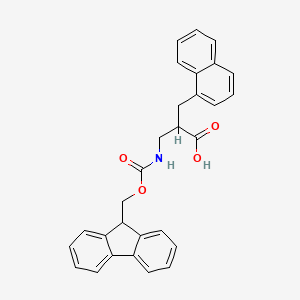 (R,S)-Fmoc-3-amino-2-(naphthalen-1-ylmethyl)-propionic acid - 497059-60-6