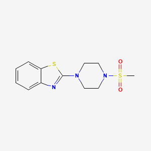 2-(4-methanesulfonylpiperazin-1-yl)-1,3-benzothiazole - 460994-84-7