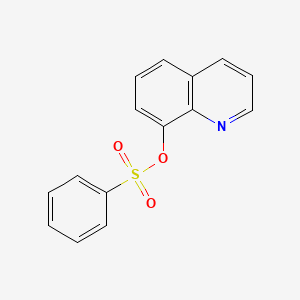 Quinolin-8-yl benzenesulfonate - 13222-10-1