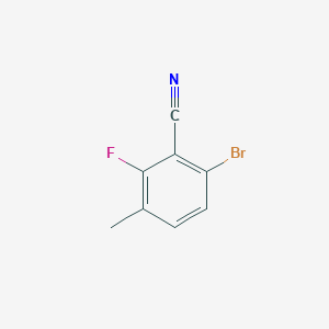 6-Bromo-2-fluoro-3-methylbenzonitrile - 1501163-33-2