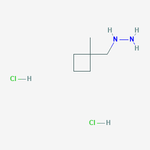 [(1-Methylcyclobutyl)methyl]hydrazine dihydrochloride - 1909314-34-6