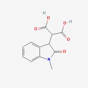 2-(1-Methyl-2-oxoindolin-3-yl)malonic acid - 890093-17-1