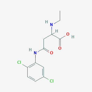 4-(2,5-Dichloroanilino)-2-(ethylamino)-4-oxobutanoic acid - 1037587-74-8
