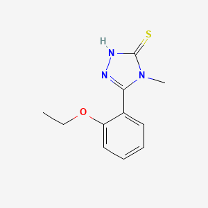 5-(2-ethoxyphenyl)-4-methyl-4H-1,2,4-triazole-3-thiol - 725245-13-6