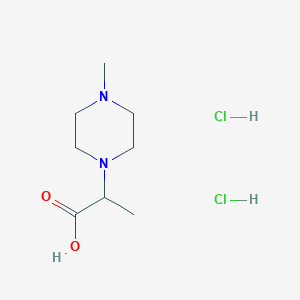 2-(4-Methylpiperazin-1-yl)propanoic acid dihydrochloride - 1214085-79-6
